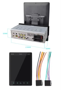 For Universal 9.5 Inch Vertical Ips Screen Radio Car Mp5 Palyer Style Multimedia Touch Screen 1 Single Din Mp5 Car Stereo