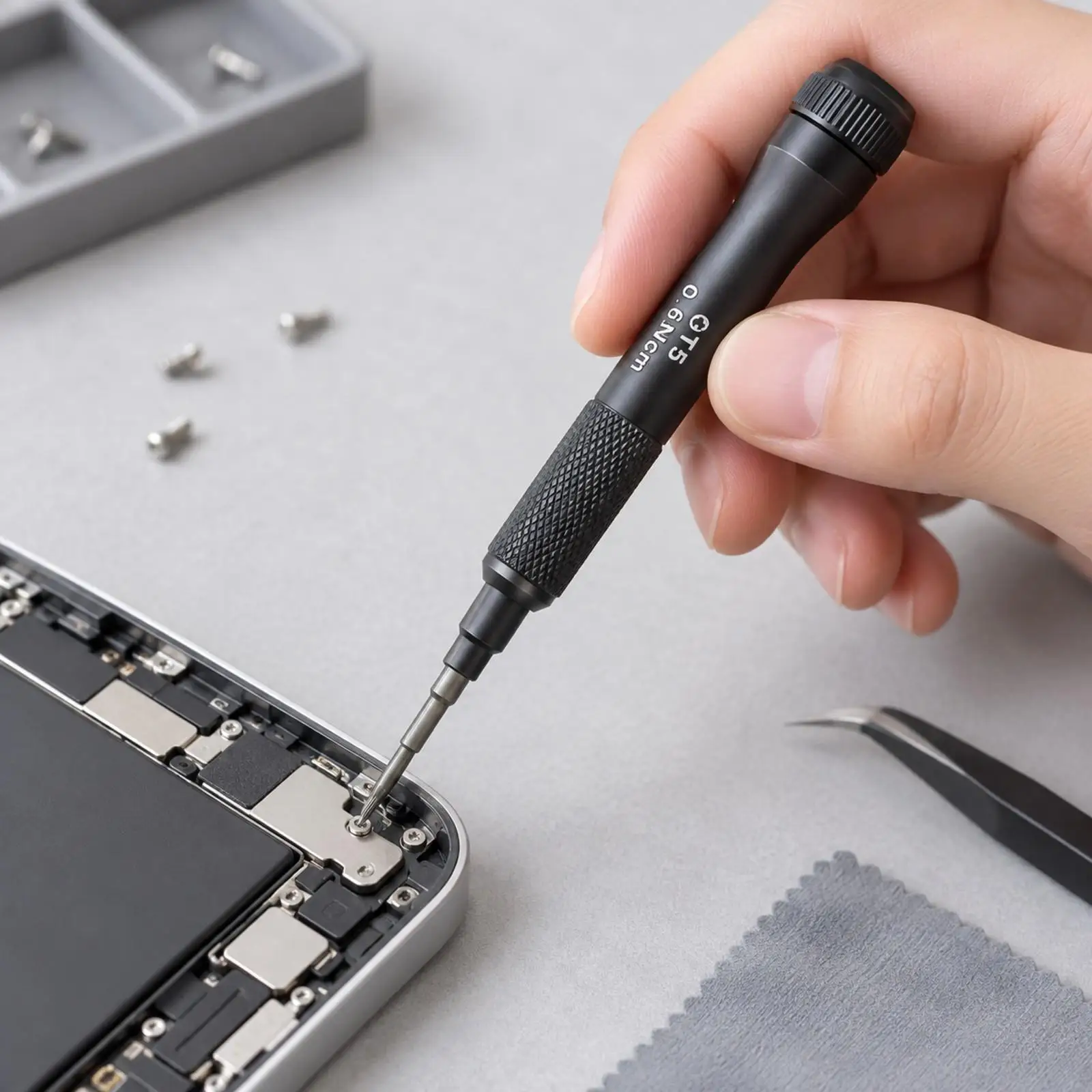 Professional Torque Screwdriver Compact 13cm Length Precision Fastening Tool with Magnetic Tip for Electronics Repair
