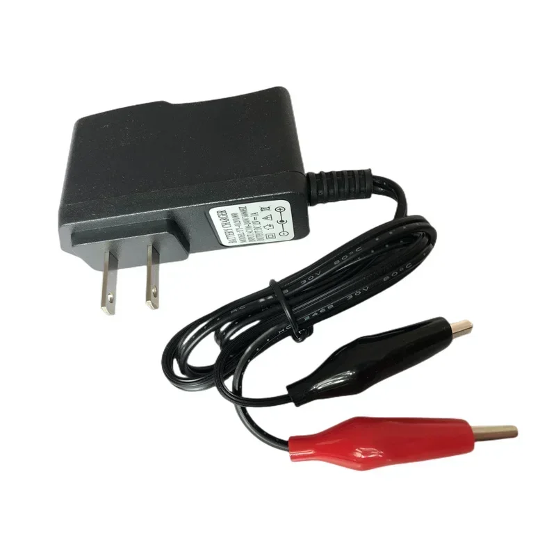 

12 Volt 1A Electric Toy Tool Motor Power Charging Adapter with Clip for Car Motorcycle 12V 1000ma Lead Acid Dry Battery Charger