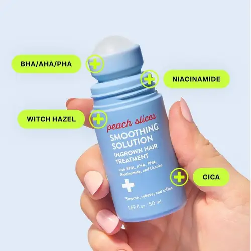 Imagen 2 del producto Peach & Lily x Suero suavizante con rodajas de melocotón: cuidado dirigido del cabello encarnado para limpiar los poros, calma la irritación y revelación sedosa, Bump-Fr