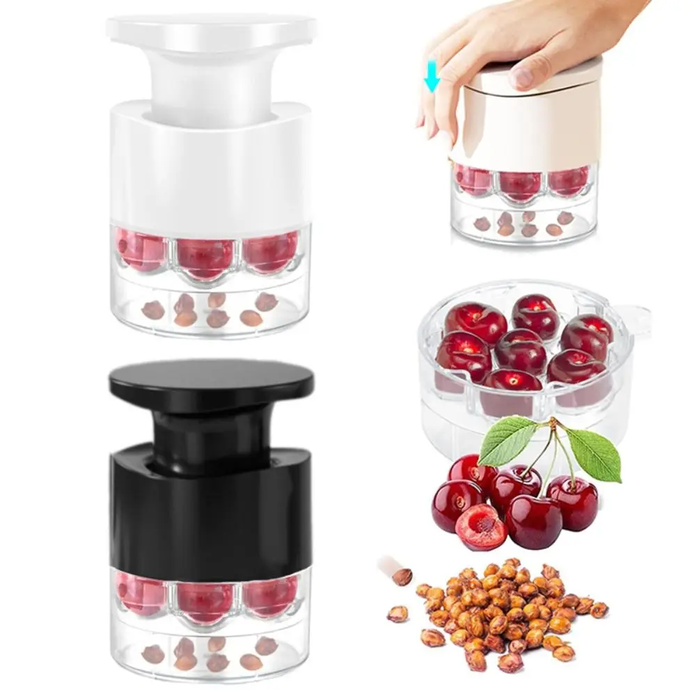 

Высококачественный вишневый питтер, 7-отверстий, пластиковый мармеладный питтер, прозрачные вишневые оливковые ямы, инструменты для приготовления фруктов, инструмент