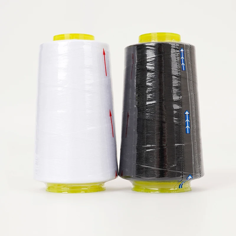 8-ملون مخروطي عالي السرعة 40s/2 خيط خياطة بوليستر 3000 ياردة لكل مخروط لآلات الخياطة خيط حرفي ملون #6