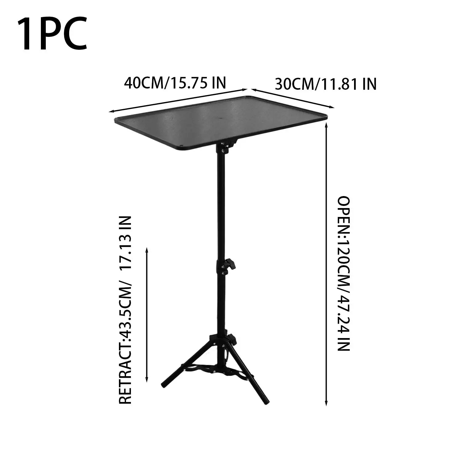 Universal Projector Tripod Tray Sound Card Bracket Smartphone Camera Laptop Platform Holder Meeting Speech Telescopic Standing