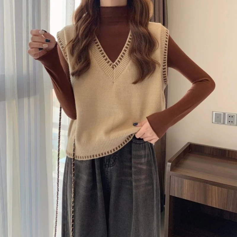 Camel Color Vest