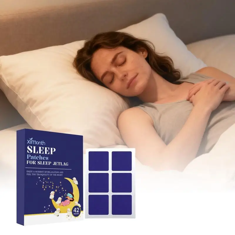 Natural Sleep Patch for Better Sleep Quality Fast Acting Insomnia Aid Reduce Stress Improve Relaxation Home Use Solution