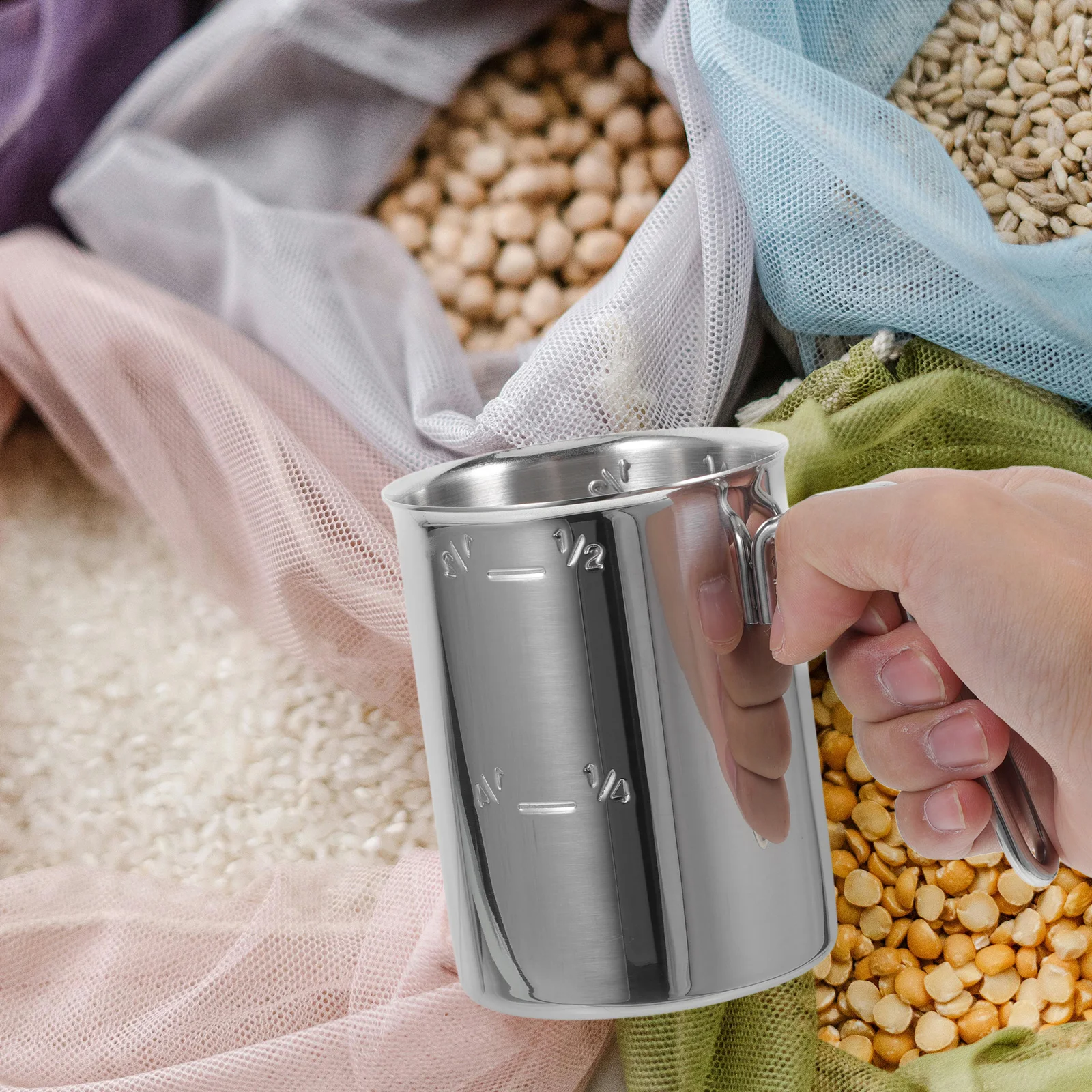 

Stainless Steel Cup Rice Cooker Replacement Scale Cooking Steaming Vegetables Multifunctional Kitchen Appliance Compact