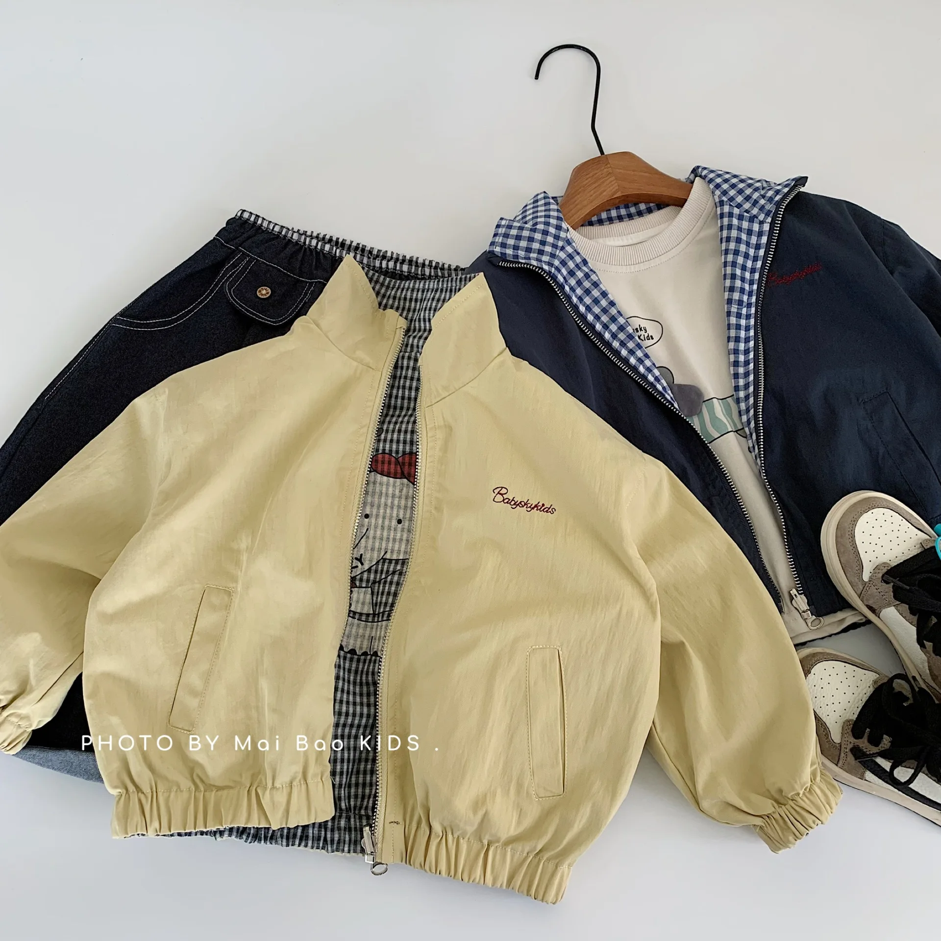 

Children Clothes Kids Casual Coat 2025 Autumn Fashionable New Korean Style Jacket Boys and Girls Zipper Shirt Simple Coat