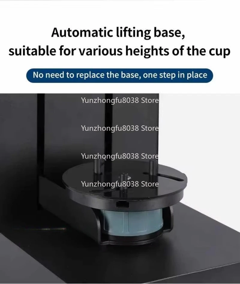 Leading Technology, Automatic Non-rotating Can Sealing Machine, Coffee Bubble Tea Can Sealing Machine