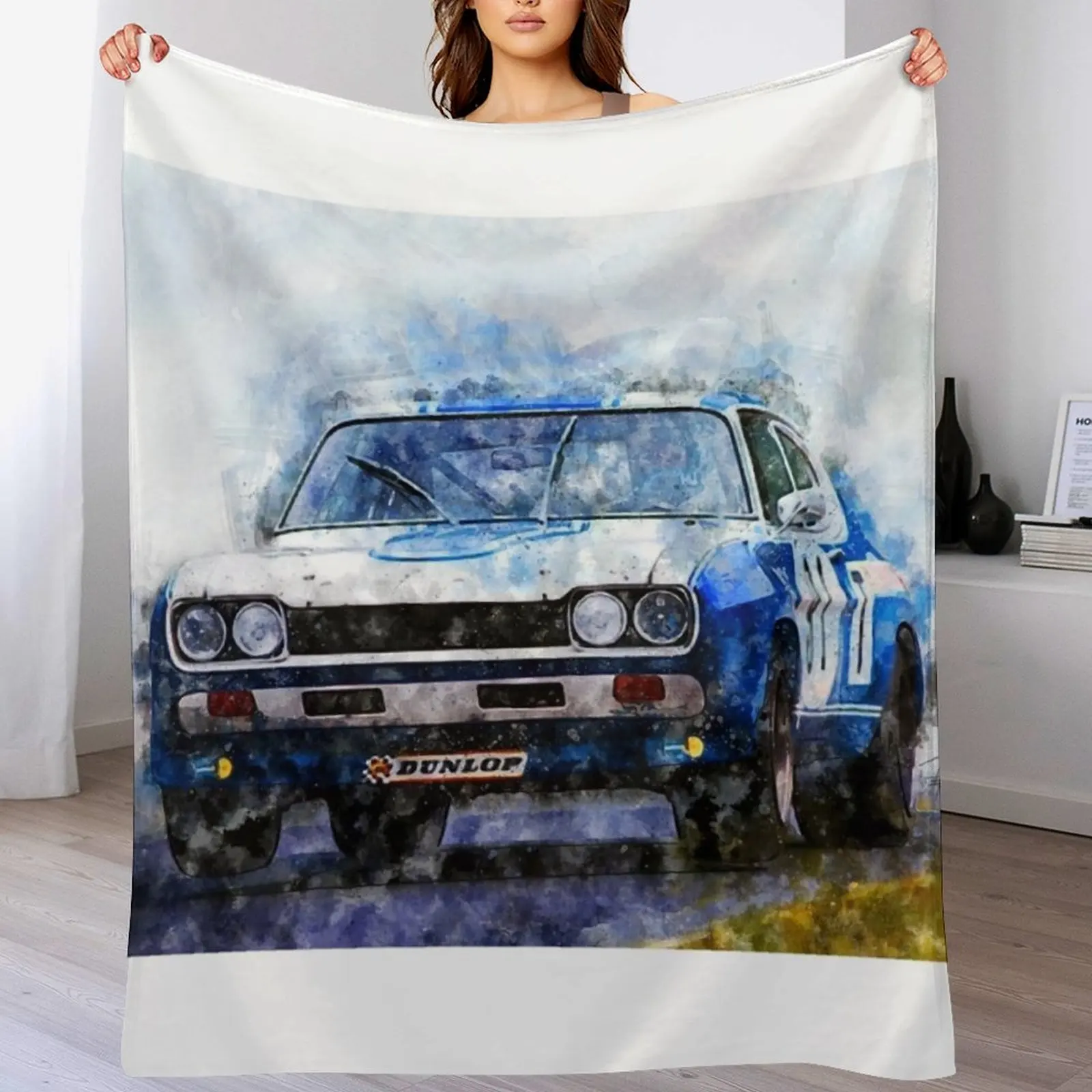 H. Stuck, Ford Capri 2600RS Throw Blanket christmas gifts Loose Warm Blankets