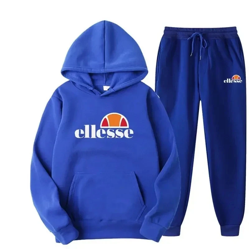 2024 primavera moda nuovo Set sportivo maglione Casual con cappuccio Unisex