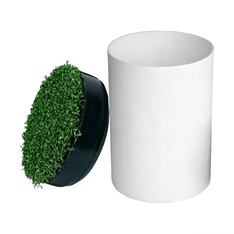 31BE Portable Golf Holes Insert With Standard Size Plastic Cup Quick Setups Golf Trainings Aid For Backyard Putting Green