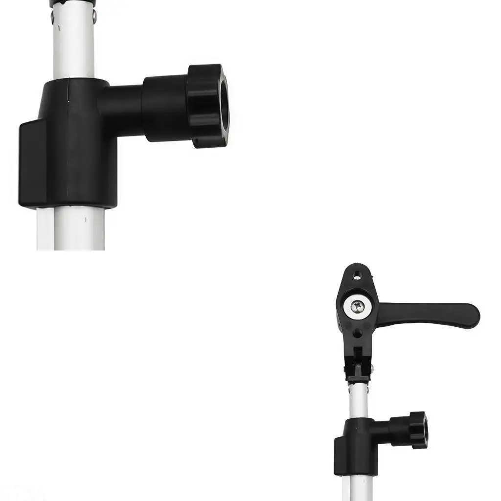 

G7NA 2 шт. многоцелевой опорный стержень для кемперов, автодома, окна, телескопическая длина, регулируемая длина 310-435 мм