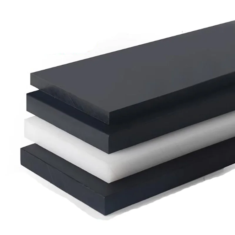 Estoque de bloco de placa POM de plástico Acetal Delrin