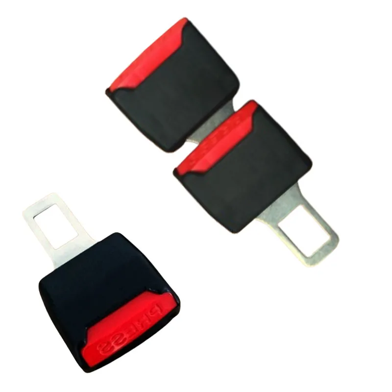 2PC/1PC Car Seat Belt Clip Extender Safety Seatbelt Lock Buckle Plug Thick Insert Socket Extender Safety Buckle