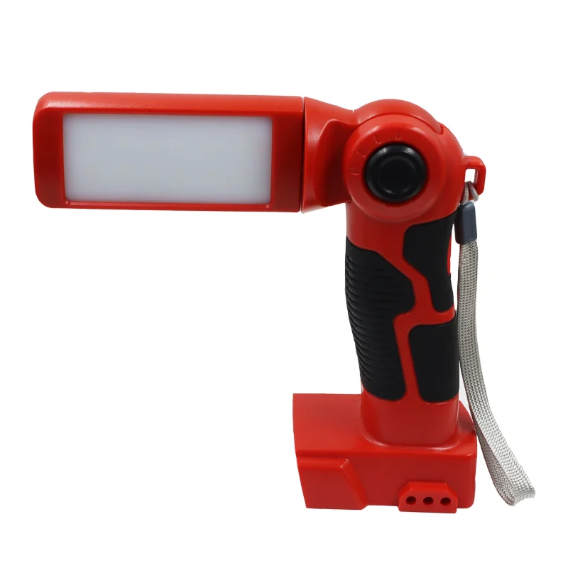 Imagem -02 - Ferramenta Luz Led Luz de Trabalho para Dewalt para Makita para Bosch para Milwaukee 18v Bateria de Íon de Lítio Lanterna ao ar Livre 12w 14.4v18v