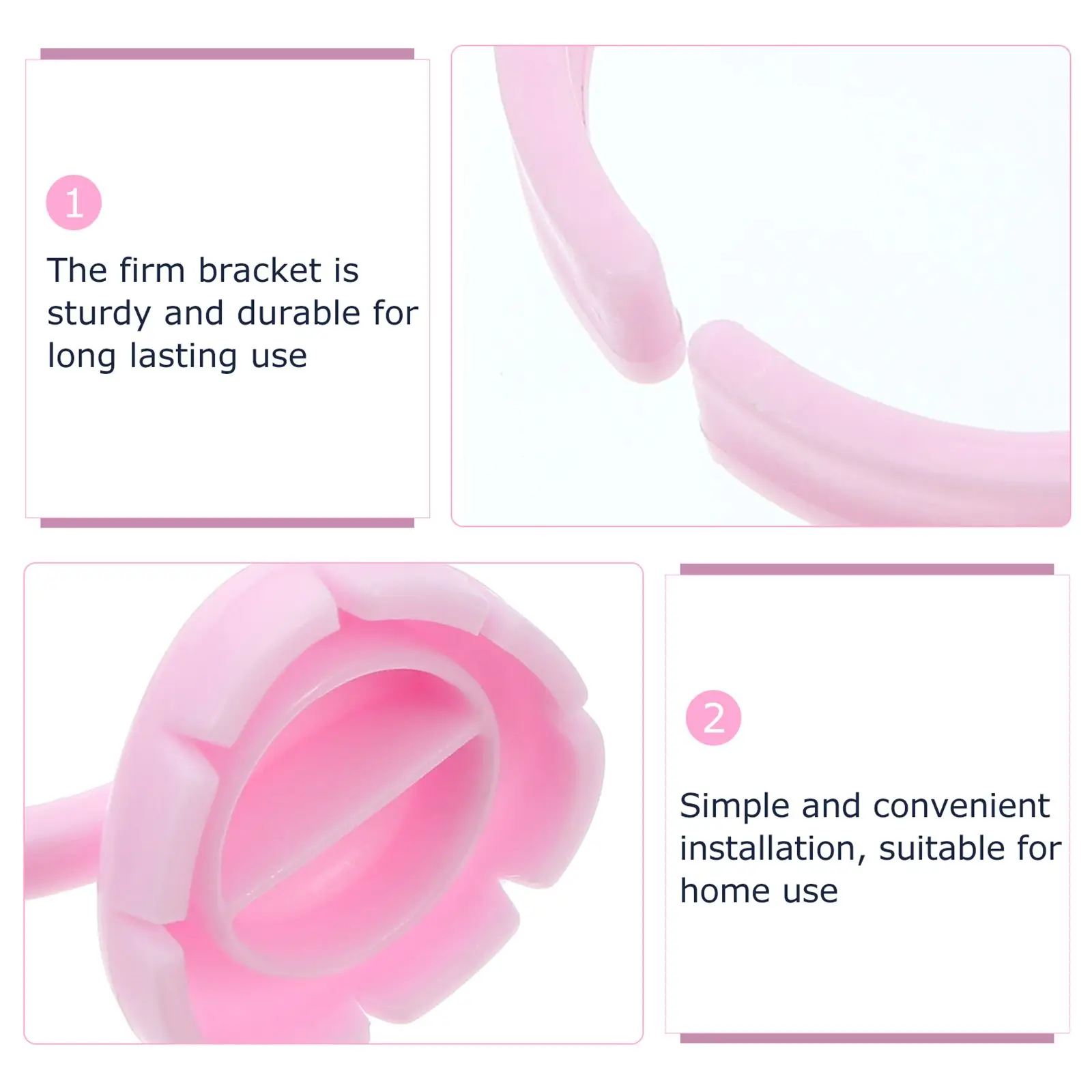 100 قطعة من إكليل الوشم الدائري، أداة مكياج بلاستيكية لاصقة للرموش