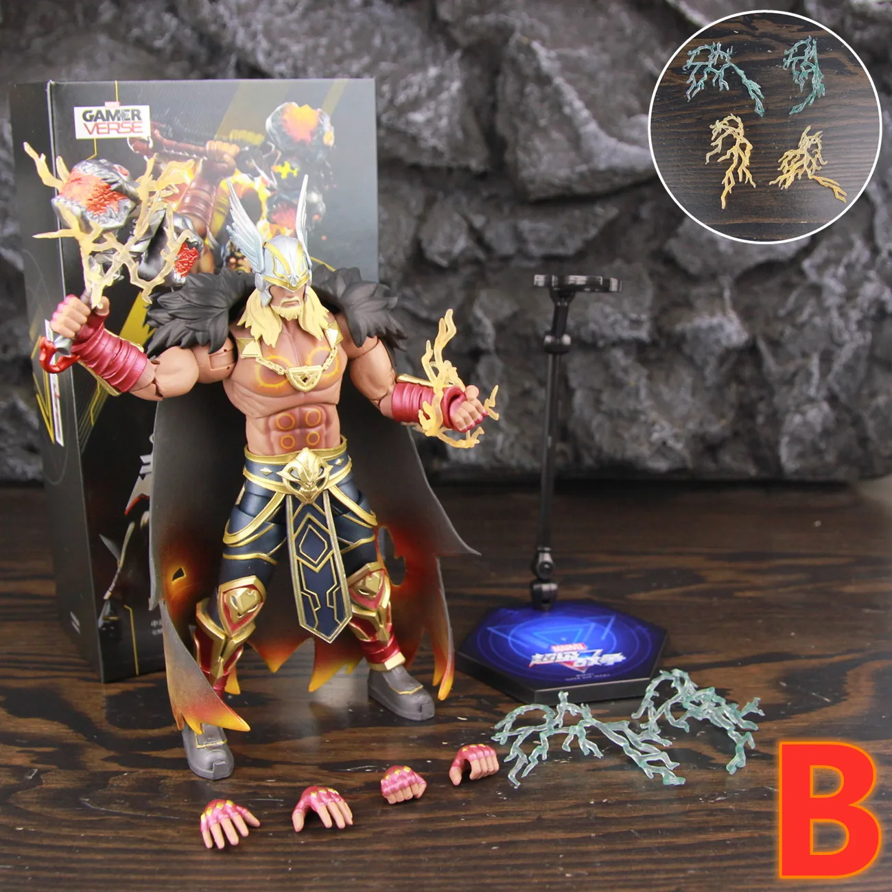 ZD Toys Marvel Gamer Verse Infinite Action Thor 8