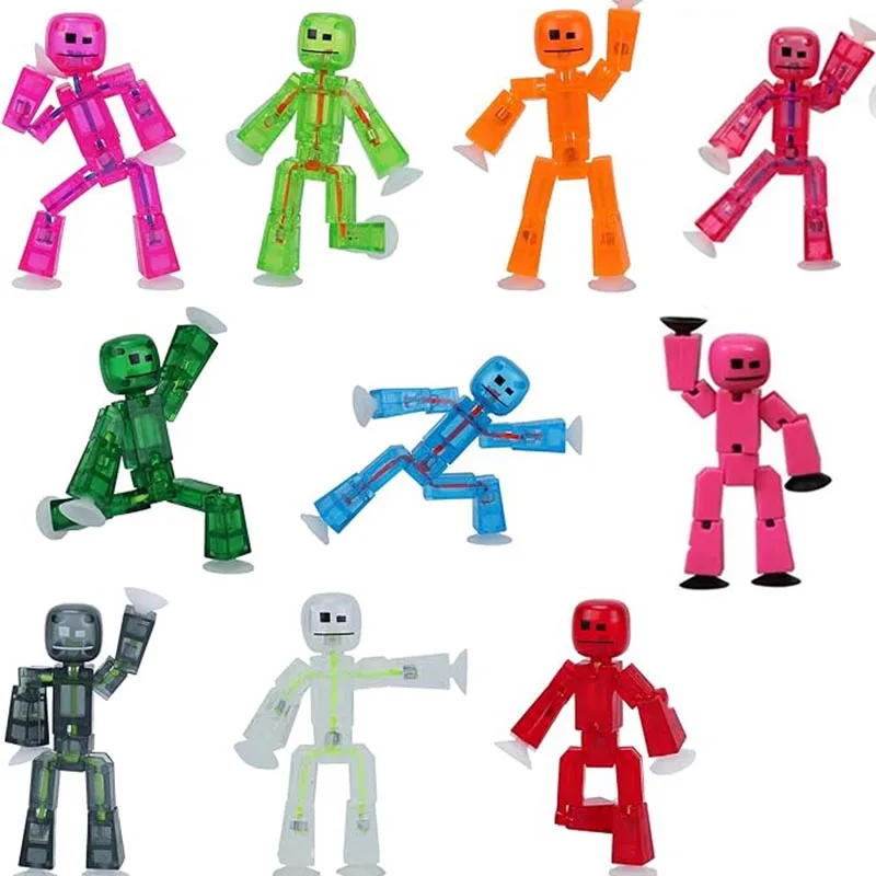 Zing StikBot Dual Pack Includes StikBots Collectible Action Figures and Accessories Stop Motion Animation Ages 4 and Up