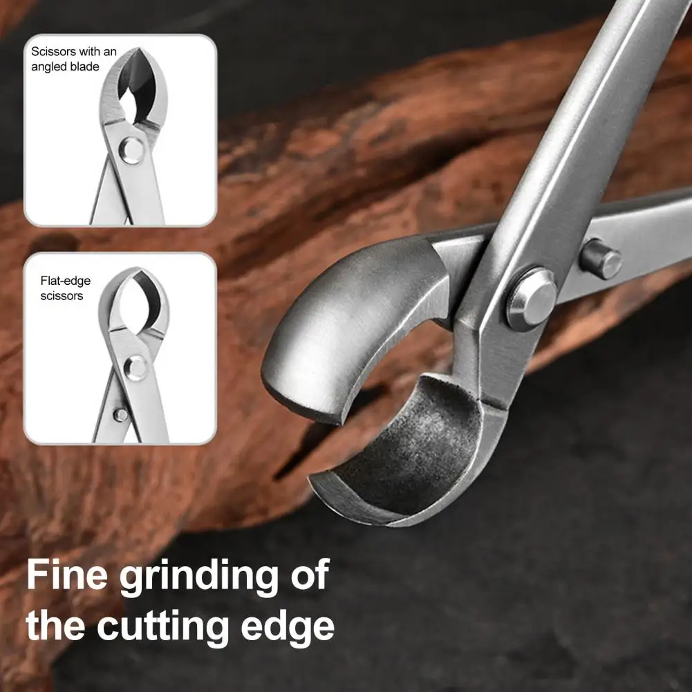 

Садовые инструменты для бонсай из нержавеющей стали, секатор для ветвей деревьев, кусачки для обрезки узла дерева, резак для ветвей, ручка, шариковые ножницы ﻿