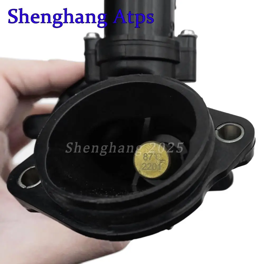 87℃ Engine Coolant Thermostat With Housing 03L121111AF 03L121111F For VW Multivan T5 Transporter 2.0 TDI 2009-2015