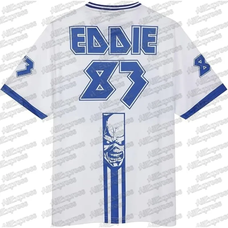 

2025 Summer Hot Selling Football Shirt Fashion Printed Training Clothes Daily Street Men's and Women's T-shirt Fast Drying Top