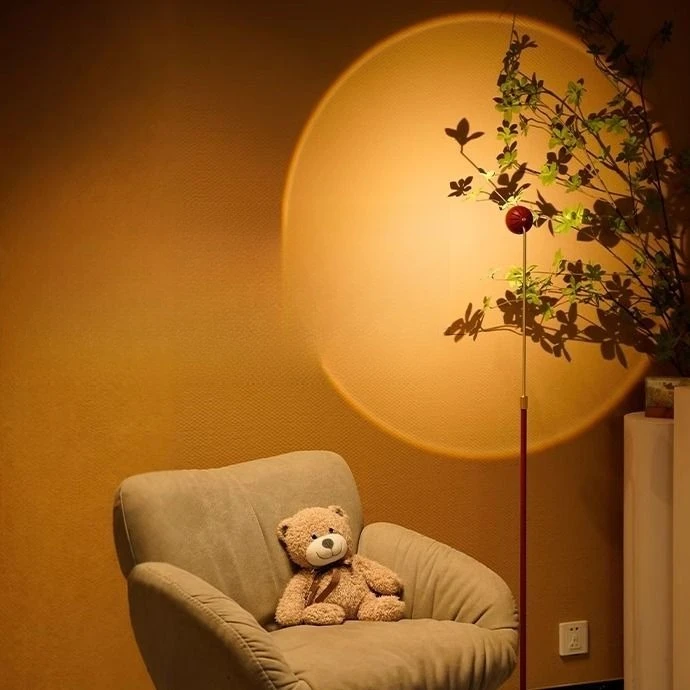 

Floor lamp sofa corner atmosphere living room high sense light luxury reading bedroom vertical bedside corner