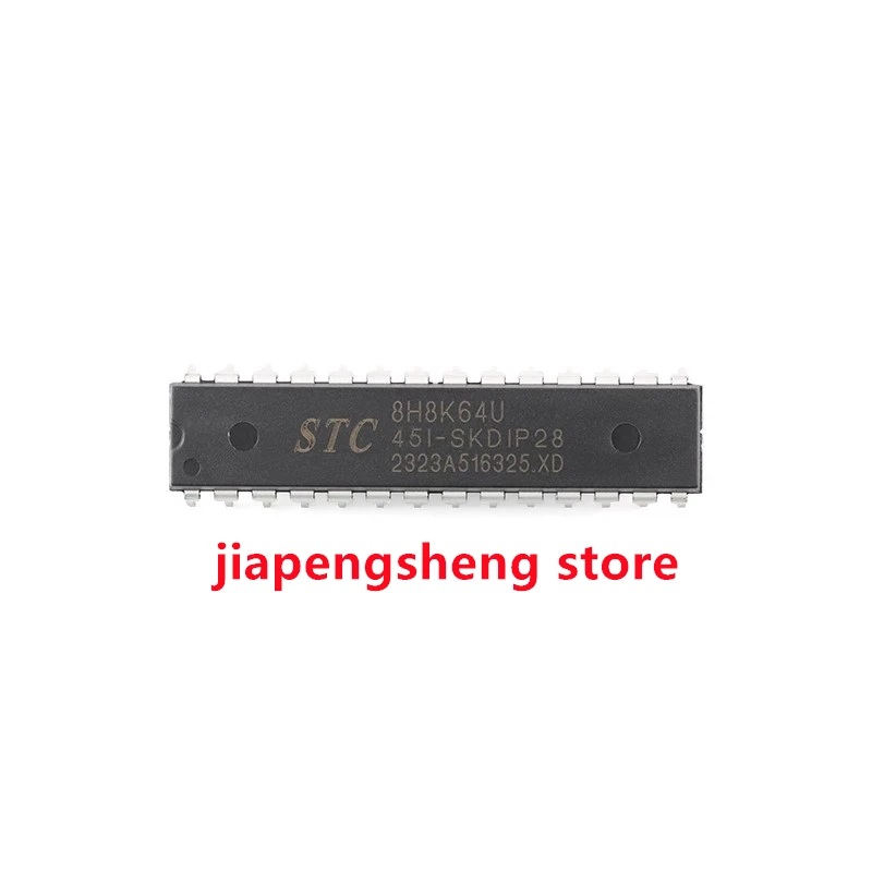 

Original Authentic Microprocessor Chip, STC8H8K64U-45I-SKDIP28 1T 8051, New, 2Pcs