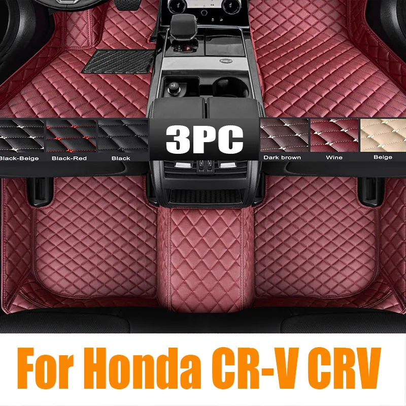 

for Honda CR-V CRV 2023 2024 Car Floor Mats Trunk Backrest Pad 3D TPE Waterproof Protective Auto Accessories Left Rudder