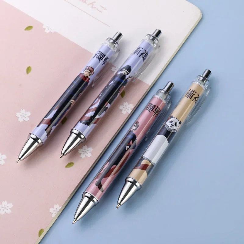 Fushiguro Toji Itadori Yuji Gojo Satoru Popular Anime Related Ballpoint Pen Automatic Pencil Pretty Stationery School Supplies