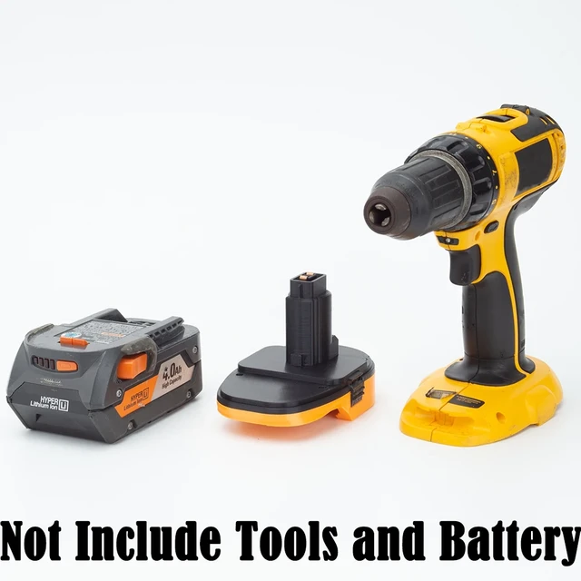 Battery Adapter Converter for Ridgid AEG 18V Lithium to For Dewalt 18V Ni Cd Ni Mh Cordless Tools Only Adapter No Battery AliExpress