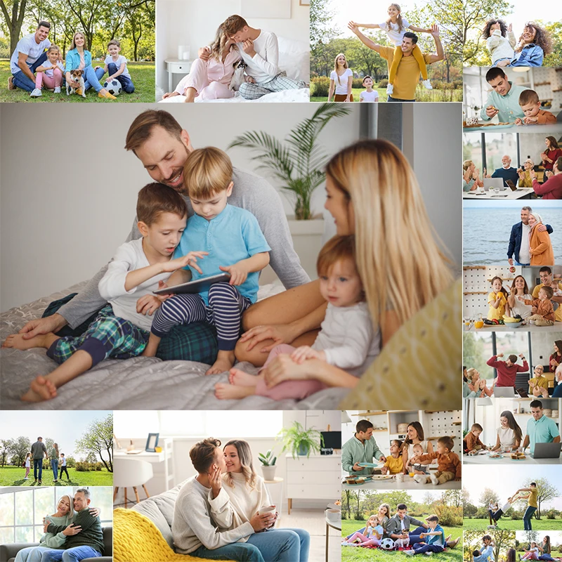 Customized Decorative Pictures Living Room Customized Printing High-definition Canvas Painting Recording Life Customized Canvas