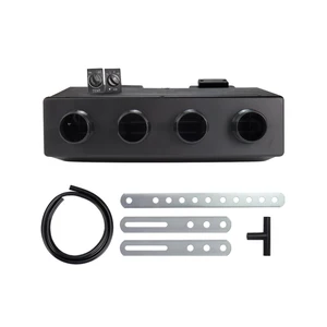 Universelle automatische Verdampfer Montageeinheit mit 4 Löchern, Klimaanlage und 24 -V -Heizung für Klassiker, LKW, Van, Straße, rote Stange 10 Hauptauto -Klimatierverkäufe - №7