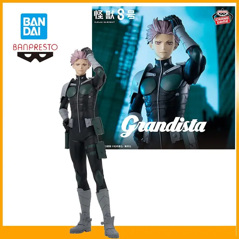 

Original Bandai Banpresto Kaiju No 8 Grandista Narumi Gen Anime Action Figures Model Realistic Figure Fighting Pose 27Cm Toy