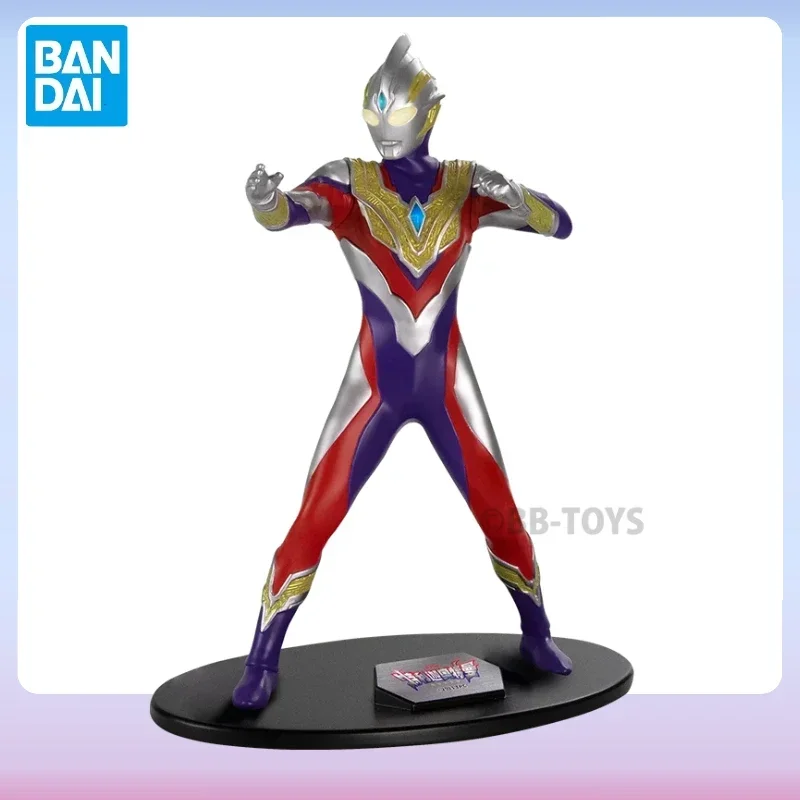 In Voorraad Bandai Originele Echte Beperkte Lichtgevende Standbeeld Ultraman Telliga Samengestelde Animatie Actie Figuur Vakantie Cadeau