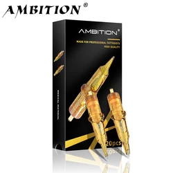 Ambition Glory RL RM M1 RS 20pcs Mixed Sizes Tattoo Cartridge Needles Supply for Tattoo Machine SMP Permanent Makeup Sterilized
