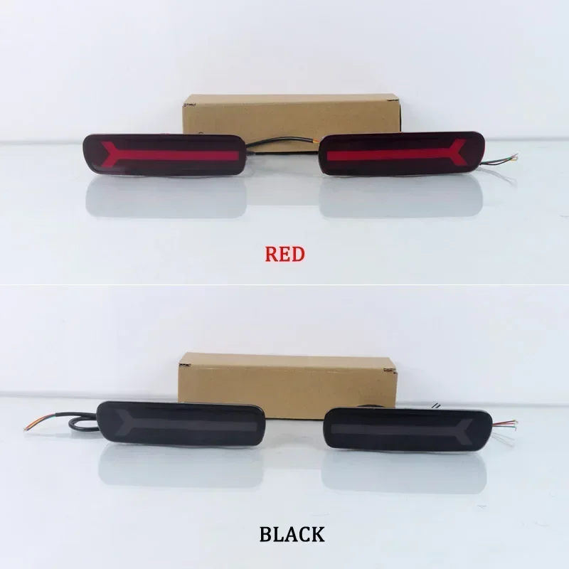 

Car LED 12V Rear Bumper Lamps For Toyota Land Cruiser LC100 1998 - 2007 Brake Light Turn Signal Backup Reflector Lamp Taillights