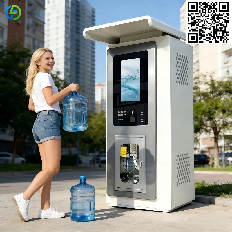 

Customized 400/800G Coin Operated Automatic Drinking Water Dispenser for Public Use Reverse Osmosis Water Vending Machine