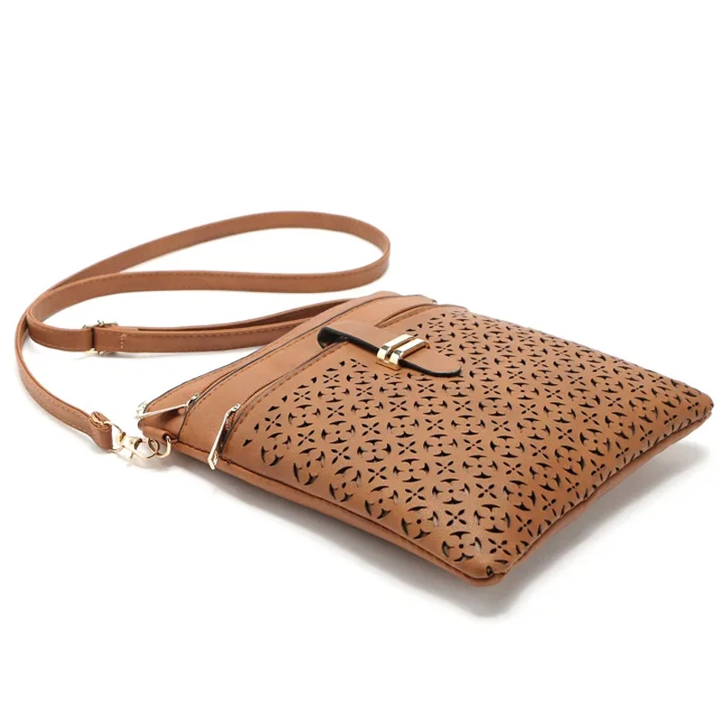 2024 Spring New Luxury Handbags Women Bags Designer Women\'s Small Hollow Out Crossbody Shoulder Bag Ladies Flap Messenger Bag