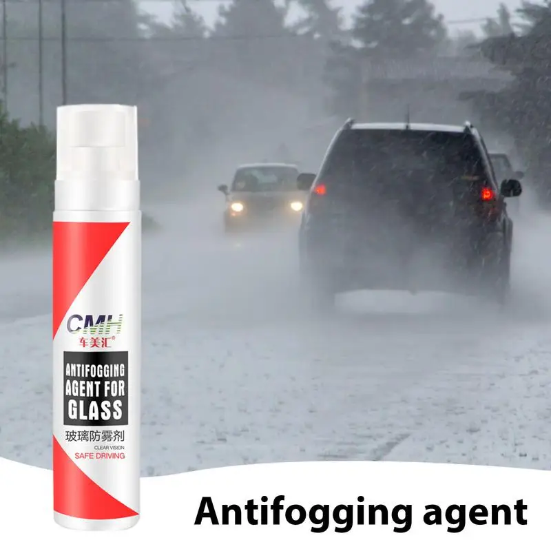 Anti Fog Spray For Glasses 100ml Nano Windshield Defogger Glasses Spray Long Lasting Aqueous Formula Lens Spray Glass Cleaners