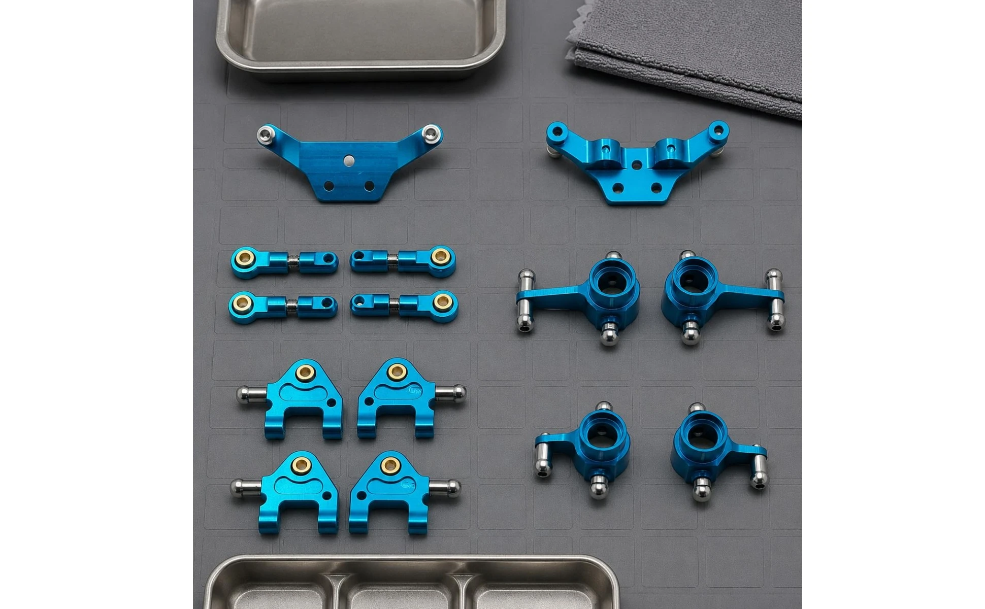 RC Car Suspension Arms Stable Performance CNC Machined Cutouts Easy to Install Precision-fit Accessories for Remote Toy RC Car Suspension Arms Stable Performance CNC Machined Cutouts Easy to Install Precision-fit Accessories for Remote Toy