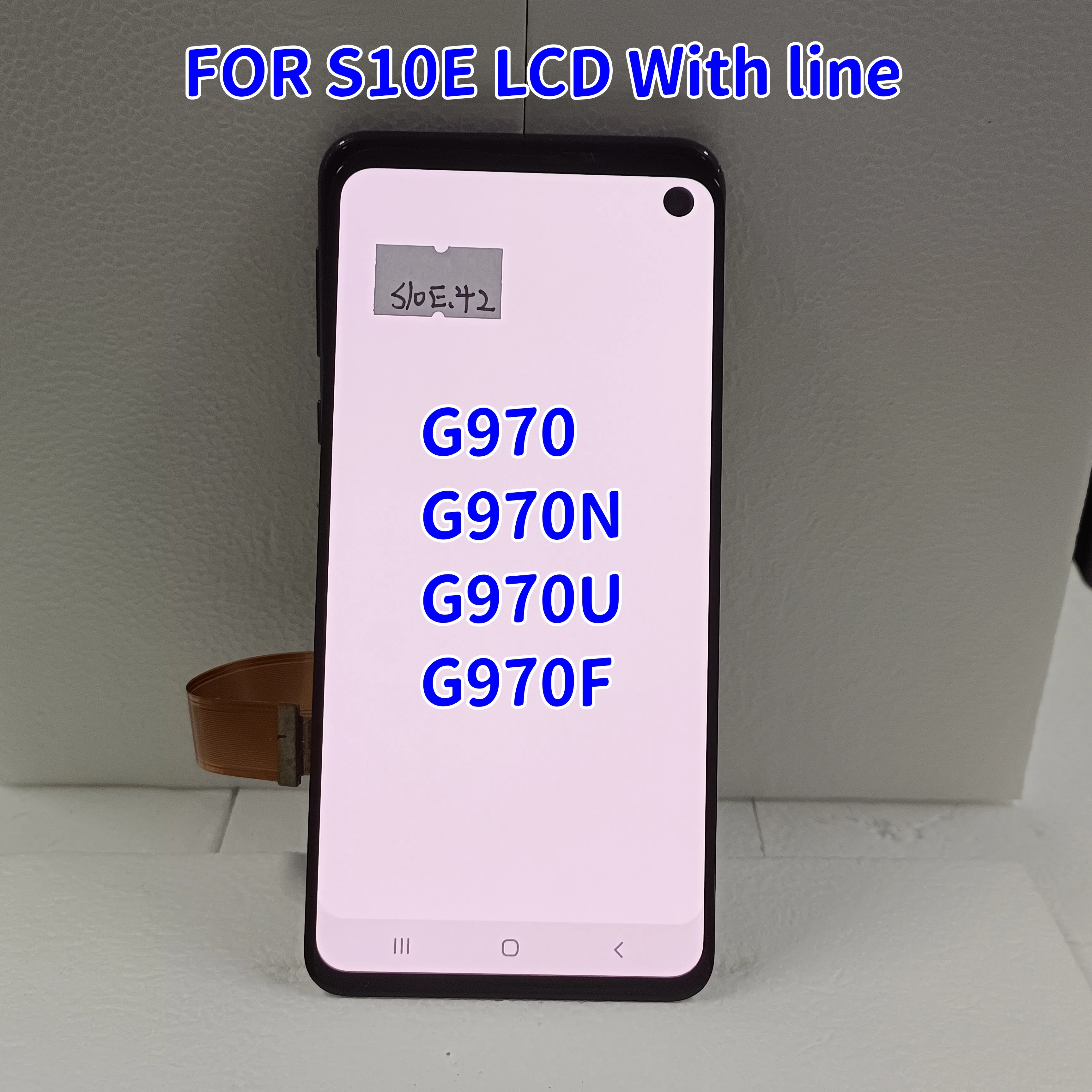 100% Work 5.8'' S10E LCD For Samsung Galaxy G970F G970U G970W G970 G970N Display Touch Screen Digitizer Assembly Replacement