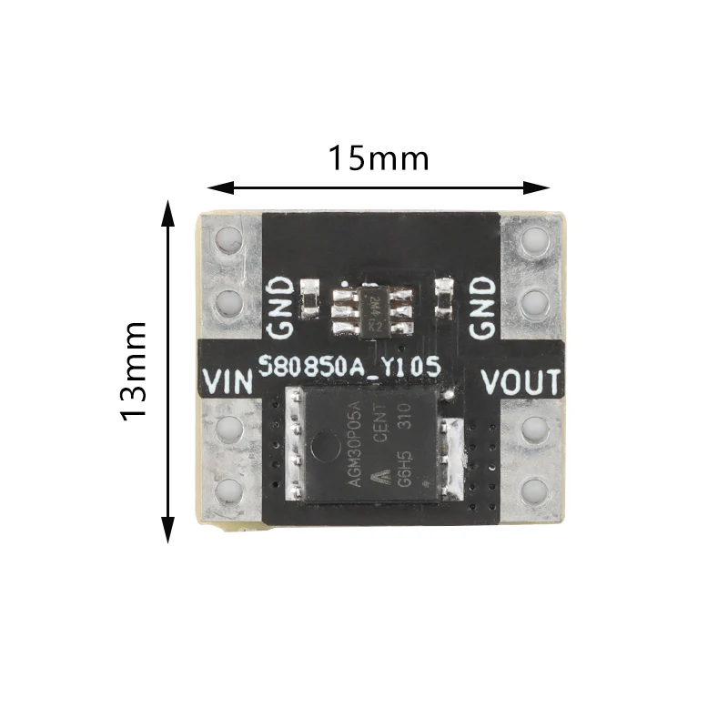 5pcs/1pc XL0401 idealny moduł diodowy do symulacji idealny prostownik diodowy 3V-26V 5.5mΩ niska rezystancja wewnętrzna płyta MOS