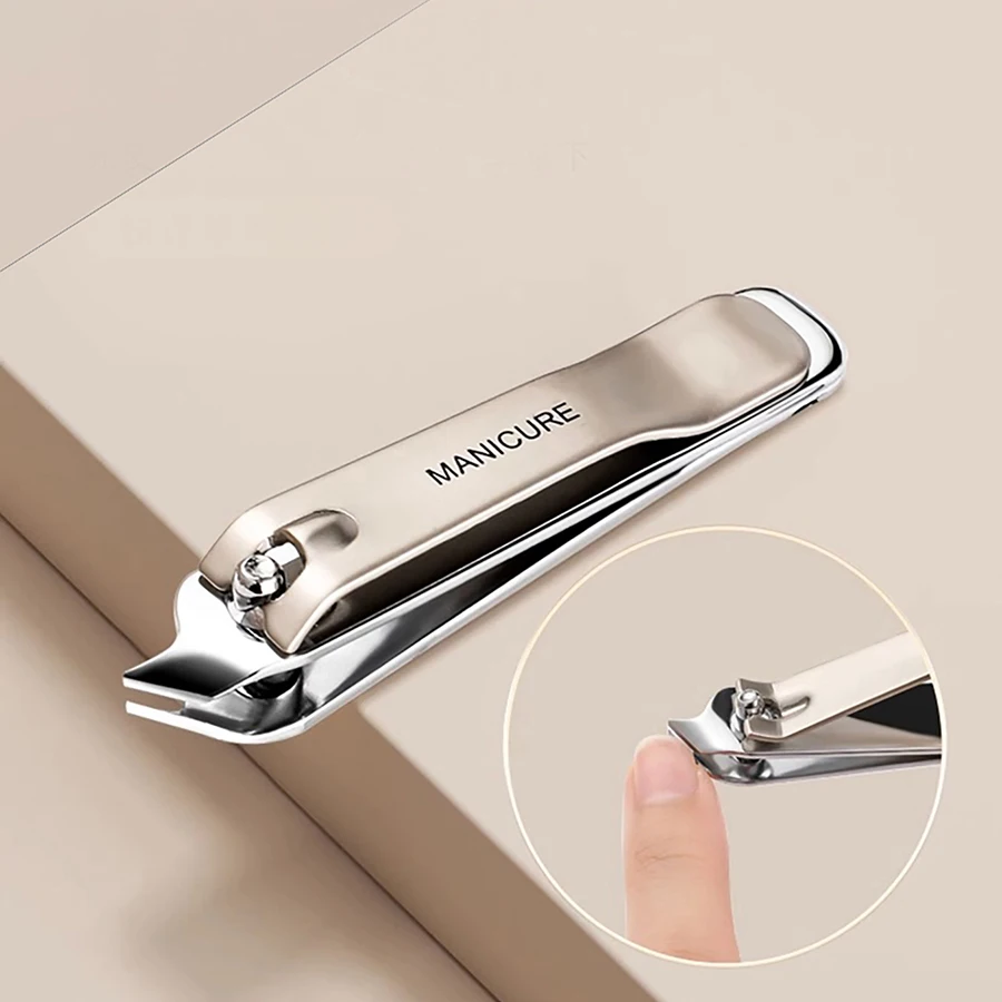 3 pieces nail clipper set, sharp, stainless steel nail clippers, toenail clippers, male and female nail care can be used, large