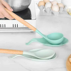 1Pc Multifunction Mat Kitchen Tools Silicone Eat Mat Insulation Placemat Heat Resistant Put A Spoon Rest Kitchen Accessories
