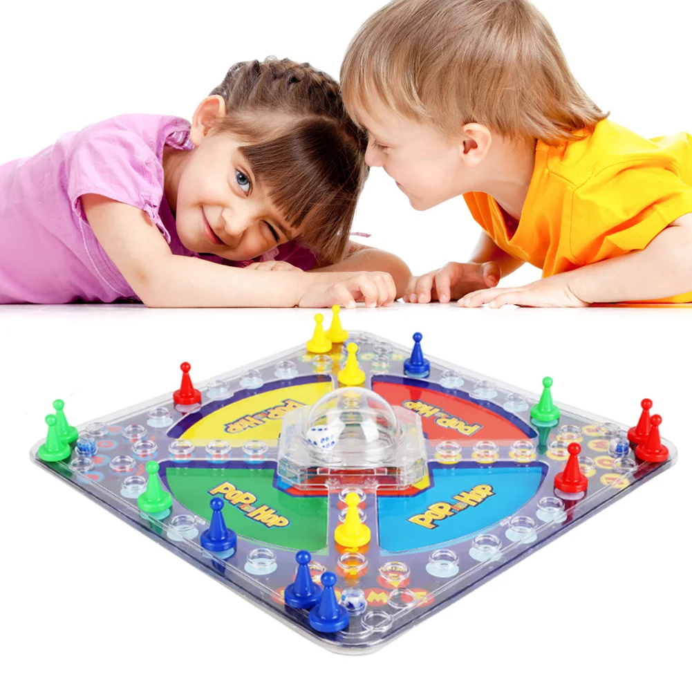 Multiple Players Board Games Race To Base and Chasing Board Game Fun Parent-Child Game for Family Travel and Entertainment