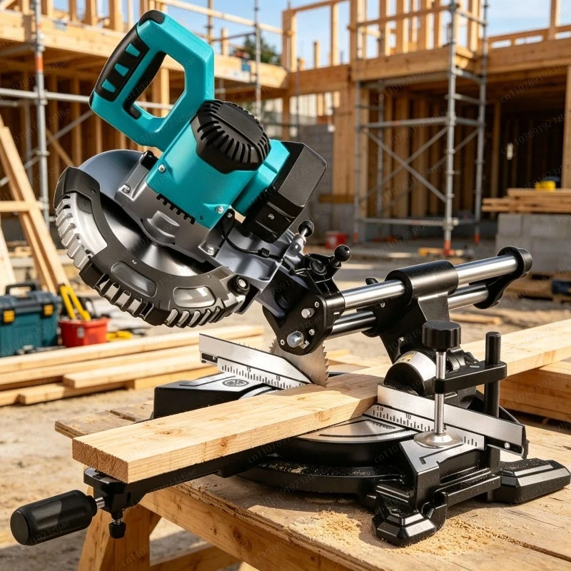 

Multifunctional Cordless 8 Inch Miter Saw High Precision Sliding for Wood Aluminium Cutting
