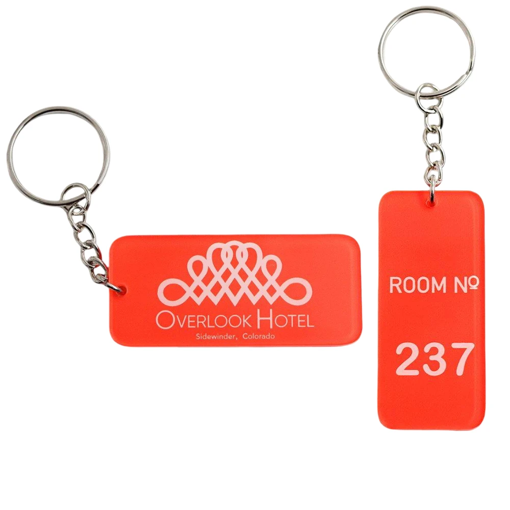 The Overlook Hotel Room 237 217 Lorraine Massey llavero Sidewinder Colorado etiqueta para llave película de terror Shining-Peripheral Retro Penda