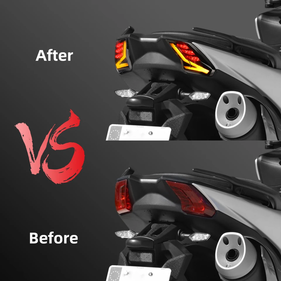 TMAX 530 LED Turn Signal Lights Indicators Front Rear Brake Light