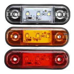 12v / 24v Led Side Marker Lights for Trailer Trucks Caravan Side Clearance Marker Light Lamp Led Lorry Amber Red White 9-30V