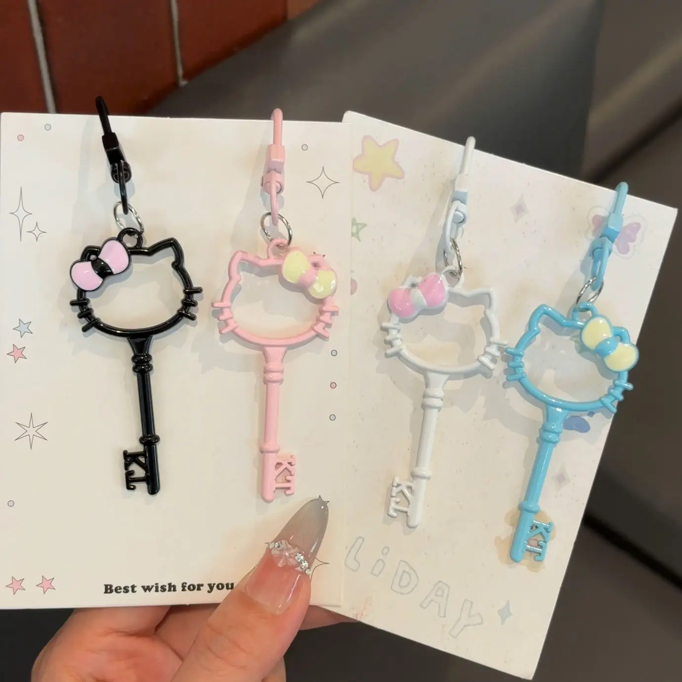 

Cute Keychain Creative Car Keychains Bag Pendant Jewelry Trinket Girl's Car Key Ring Pendant Friends Gift Key Chains for Women